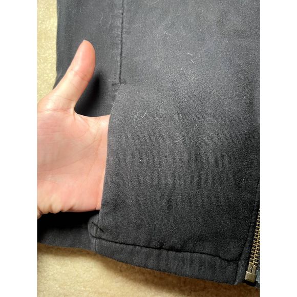 Athleta On The Move Moto Women's Black Asymmetrical Zip Up Jacket | Small - Picture 4 of 6